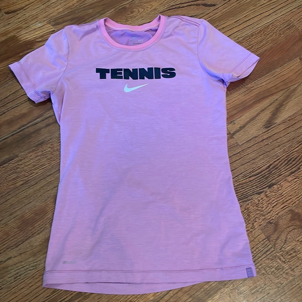 Purple Nike tee